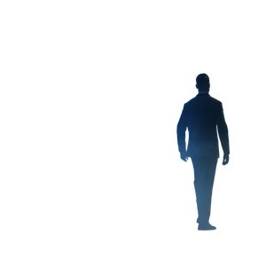Corporate Superhero Silhouette Vinyl Car Decal Sticker – Waterproof & UV-Resistant 3.4133333333333336"