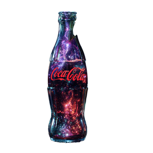 Alien Coca-Cola Pour Vinyl Car Decal Sticker – Waterproof & UV-Resistant 3.4133333333333336"