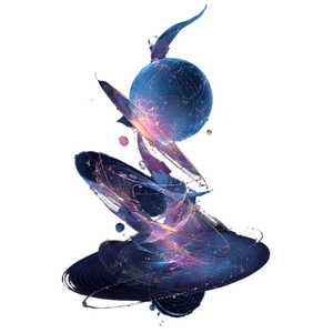 Celestial Glyph Entity Vinyl Car Decal Sticker – Waterproof & UV-Resistant 3.4133333333333336"