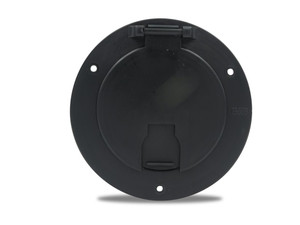 B&B Molders Electrical Cord Hatch | For Up To 30A/50A Cords | Round UV Stable Black | Original OEM Replacement B&B Molders Electrical Cord Hatch | For Up To 30A/50A Cords | Round UV Stable Black | Original OEM Replacement