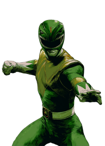 Green Power Ranger V5 Vinyl Car Decal Sticker – Waterproof & UV-Resistant 4.32"