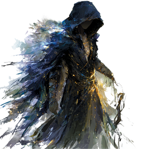 Scary Cloaked Figure Vinyl Car Decal Sticker – Waterproof & UV-Resistant 3.4133333333333336"