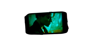 Cinematic Smartphone Close-Up Vinyl Car Decal Sticker – Waterproof & UV-Resistant 5.4