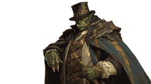 Dapper Orc Gentleman Vinyl Car Decal Sticker – Waterproof & UV-Resistant 5.4