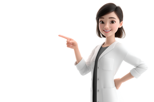 Female Pharmacist Vinyl Car Decal Sticker – Waterproof & UV-Resistant 5.97333333333333