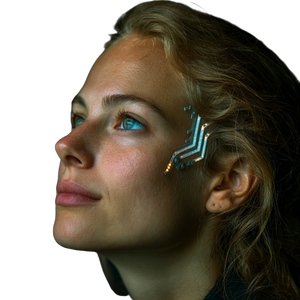 Sci-Fi Neural Implant Vinyl Car Decal Sticker – Waterproof & UV-Resistant 6.826666666666667"