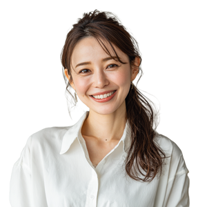 Smiling Japanese Woman V49 Vinyl Car Decal Sticker – Waterproof & UV-Resistant 3.4133333333333336"