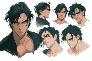 Anime Handsome Man V5 Vinyl Car Decal Sticker – Waterproof & UV-Resistant 2.986666666666667"