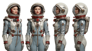 Soviet Cosmonaut Sheet Vinyl Car Decal Sticker – Waterproof & UV-Resistant 5.4