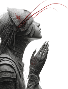 Silverfish-Woman V2 Vinyl Car Decal Sticker – Waterproof & UV-Resistant 4.16"