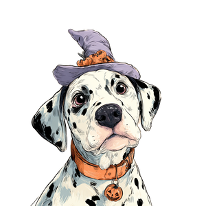 Kawaii Dalmatian Halloween Vinyl Car Decal Sticker – Waterproof & UV-Resistant 3.4133333333333336" Kawaii Dalmatian Halloween Vinyl Car Decal Sticker – Waterproof & UV-Resistant 3.4133333333333336"