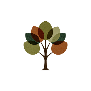 Chestnut Tree Logo Vinyl Car Decal Sticker – Waterproof & UV-Resistant 3.4133333333333336"