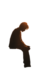 Tired Youth Praying Vinyl Car Decal Sticker – Waterproof & UV-Resistant 9.706666666666667"