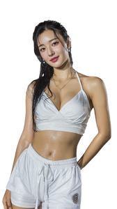 Korean Cheerleader V5 Vinyl Car Decal Sticker – Waterproof & UV-Resistant 9.706666666666667"