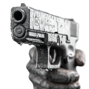 Wet Glock Vinyl Car Decal Sticker – Waterproof & UV-Resistant 3.4133333333333336"