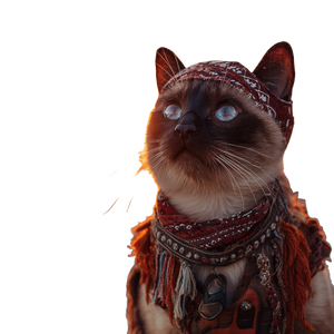 Pirate Siamese Cat V3 Vinyl Car Decal Sticker – Waterproof & UV-Resistant 3.4133333333333336" Pirate Siamese Cat V3 Vinyl Car Decal Sticker – Waterproof & UV-Resistant 3.4133333333333336"