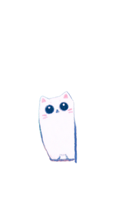 Cute Cat Peeking V8 Vinyl Car Decal Sticker – Waterproof & UV-Resistant 4.8533333333333335"
