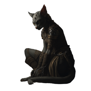 Gray Tabaxi Captive Vinyl Car Decal Sticker – Waterproof & UV-Resistant 3.4133333333333336"