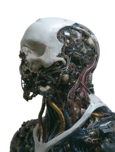 Cybernetic Organism V2 Vinyl Car Decal Sticker – Waterproof & UV-Resistant 4.1066666666666665"