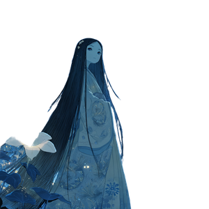 Princess Kaguya'S Farewell Vinyl Car Decal Sticker – Waterproof & UV-Resistant 6.826666666666667"