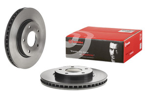 Brembo Brake Rotor | High Performance Vented Design - 2007-2012 Dodge Caliber Brembo Brake Rotor | High Performance Vented Design - 2007-2012 Dodge Caliber