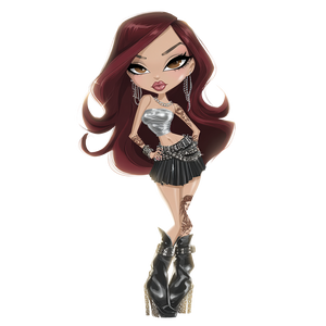 Fierce Bratz Chibi Vinyl Car Decal Sticker – Waterproof & UV-Resistant 6.826666666666667" Fierce Bratz Chibi Vinyl Car Decal Sticker – Waterproof & UV-Resistant 6.826666666666667"