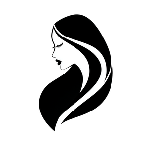 Elegant Feminine Silhouette Vinyl Car Decal Sticker – Waterproof & UV-Resistant 3.4133333333333336"