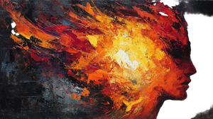 Fire Sprite Dance Vinyl Car Decal Sticker – Waterproof & UV-Resistant 5.4