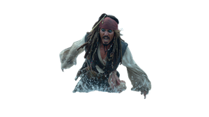 Fleeing Captain Jack Vinyl Car Decal Sticker – Waterproof & UV-Resistant 5.4