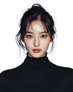 Korean Model Portrait V38 Vinyl Car Decal Sticker – Waterproof & UV-Resistant 8.0"
