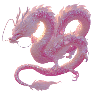 Aurora Pearl Dragon Vinyl Car Decal Sticker – Waterproof & UV-Resistant 3.4133333333333336"