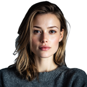 Cinematic Portrait Woman V6 Vinyl Car Decal Sticker – Waterproof & UV-Resistant 3.4133333333333336"