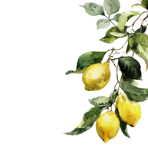 Lemon Branch V2 Vinyl Car Decal Sticker – Waterproof & UV-Resistant 3.4133333333333336"