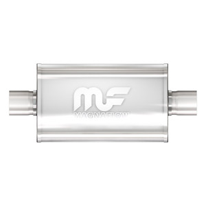 Magnaflow Performance Exhaust Muffler | 5x8 Oval Stainless Steel | Best Deep Tone, Solid Construction