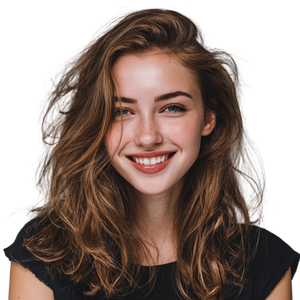 Smiling Young Woman V58 Vinyl Car Decal Sticker – Waterproof & UV-Resistant 3.4133333333333336" Smiling Young Woman V58 Vinyl Car Decal Sticker – Waterproof & UV-Resistant 3.4133333333333336"