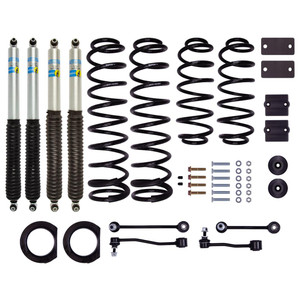 Upgrade Your Ride with Bilstein Performance Suspension Kit | Fits Various 2018-2023 Jeep Wrangler JL | B8 5100 Series with (4) Shocks & Coil Springs