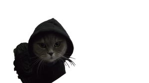 Gamer Cat V2 Vinyl Car Decal Sticker – Waterproof & UV-Resistant 2.72"