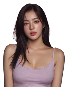 Elegant Korean Portrait V4 Vinyl Car Decal Sticker – Waterproof & UV-Resistant 8.213333333333333"