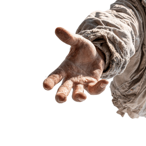 Hand Of God V2 Vinyl Car Decal Sticker – Waterproof & UV-Resistant 3.4133333333333336"