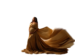Golden Maternity Elegance Vinyl Car Decal Sticker – Waterproof & UV-Resistant 6.1866666666666665"