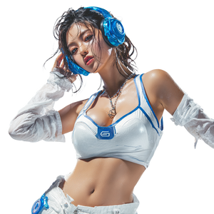 Futuristic K-Pop Star Vinyl Car Decal Sticker – Waterproof & UV-Resistant 3.4133333333333336"