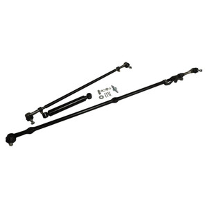 Fits 1991-1995 Jeep Wrangler YJ Crown Automotive Steering Linkage Assembly SK4 With All 4 Tie Rods/Adjusters/Steering Stabilizer/Installation Hardware