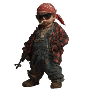 Redneck Baby Vinyl Car Decal Sticker – Waterproof & UV-Resistant 3.4133333333333336"