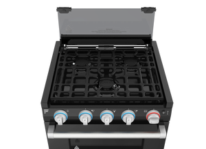 Black Stove Grate | Fits Furrion F1S17L02A/ F1S17L03A Ranges | 3 Burner Cover