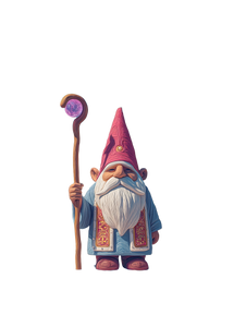 Futuristic Ceramic Gnome Vinyl Car Decal Sticker – Waterproof & UV-Resistant 8.213333333333333"