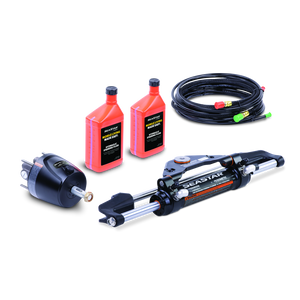 SeaStar Hydraulic Boat Steering System | For Single Station Outboard Boats Up To 60 MPH