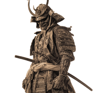 Samurai Drawing V14 Vinyl Car Decal Sticker – Waterproof & UV-Resistant 3.4133333333333336"