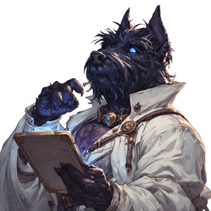 Scottish Terrier Scholar Vinyl Car Decal Sticker – Waterproof & UV-Resistant 3.4133333333333336"