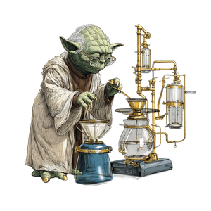 Yoda Dripper Vinyl Car Decal Sticker – Waterproof & UV-Resistant 6.826666666666667"