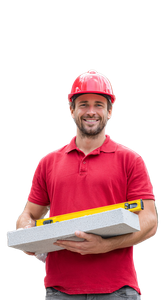 Smiling Construction Worker V14 Vinyl Car Decal Sticker – Waterproof & UV-Resistant 9.706666666666667"